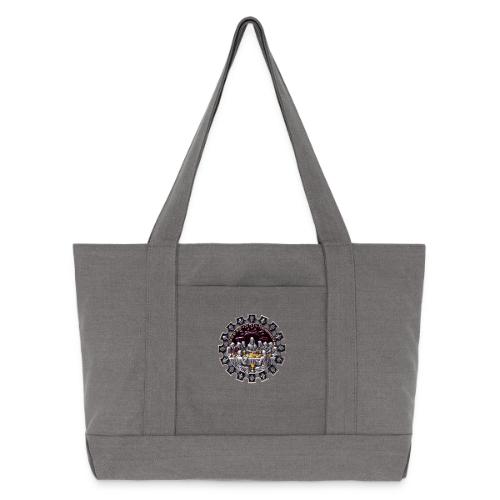 Last Supper Communion T Shirt, Faith Gift - Cotton Pigment Dyed Tote Bag