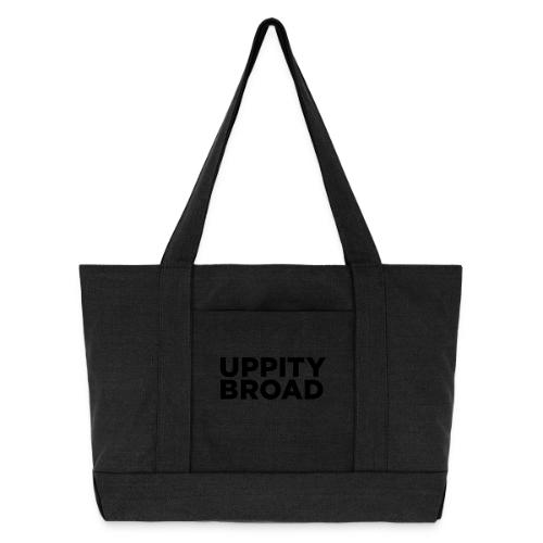 Uppity Broad - Cotton Pigment Dyed Tote Bag