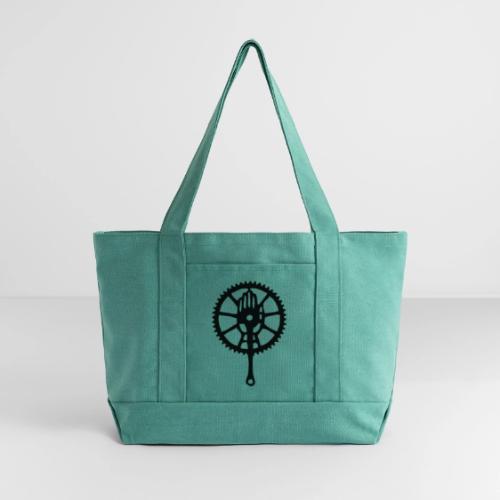 Rudge Chainring - Cotton Pigment Dyed Tote Bag