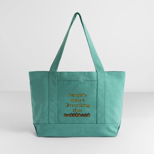 Pumpkin spice& everything nice - Cotton Pigment Dyed Tote Bag