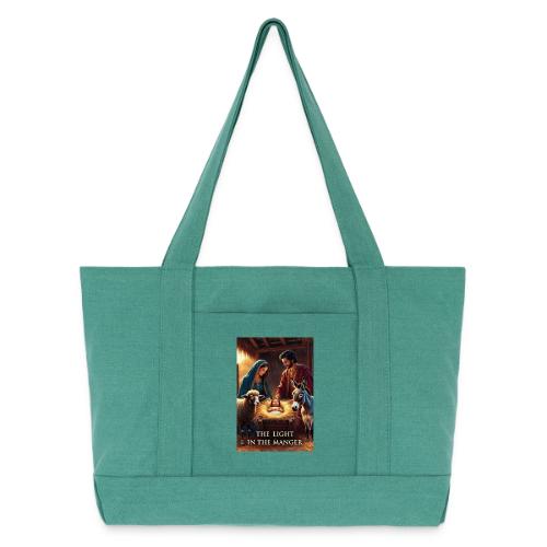 Nativity Manger T-Shirt - Cotton Pigment Dyed Tote Bag