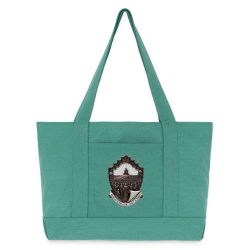 Sermon on the Mount T Shirt, Christian Faith Gift - Cotton Pigment Dyed Tote Bag