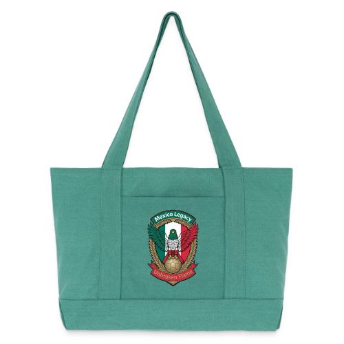 Mexico Eagle Legacy T-Shirt, Mexican Pride Gift - Cotton Pigment Dyed Tote Bag