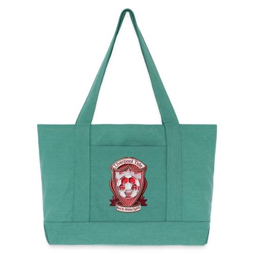Liverpool Tide T Shirt, Soccer City Pride Gift - Cotton Pigment Dyed Tote Bag