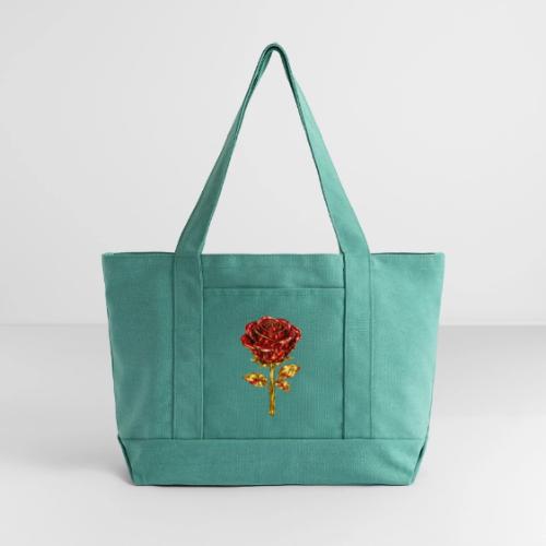 Golden Rose - Cotton Pigment Dyed Tote Bag