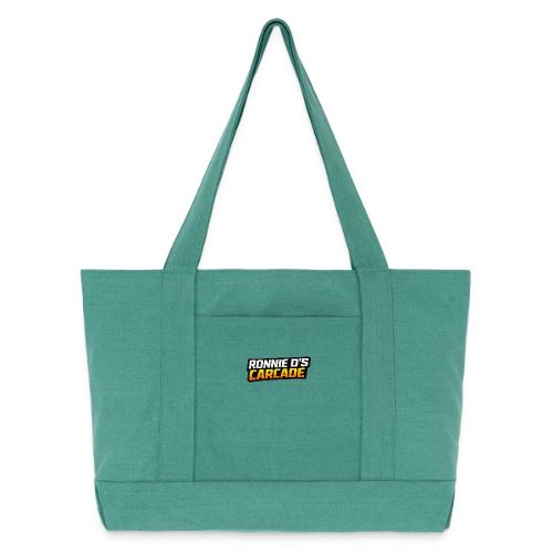 Carcadelogomain - Cotton Pigment Dyed Tote Bag