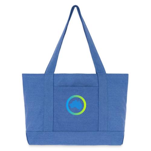 Gradient Symbol Only - Cotton Pigment Dyed Tote Bag