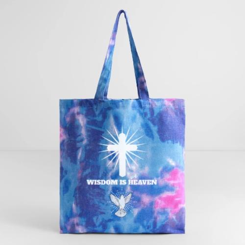 Wisdom is Heaven - Tie Dye Tote Bag