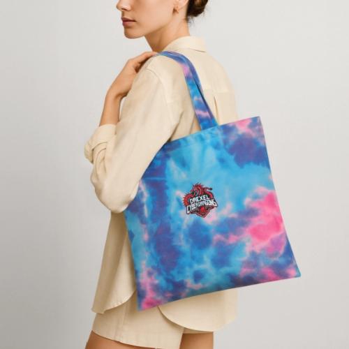 Red Team - Tie Dye Tote Bag