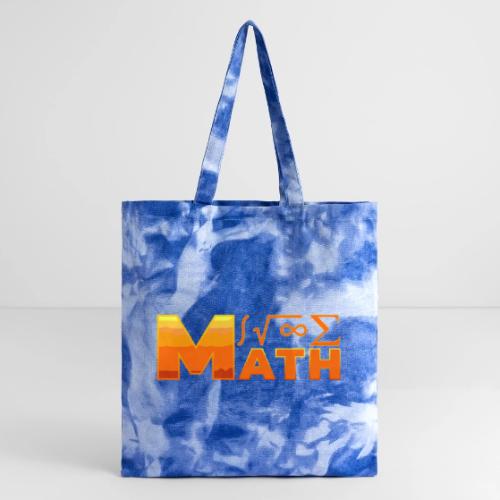 Math: The Language of Logic - Tie Dye Tote Bag