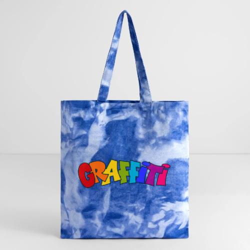 Graffiti - Tie Dye Tote Bag