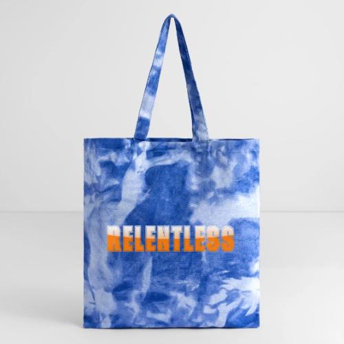 Relentless Motivation Design – Bold Statement - Tie Dye Tote Bag