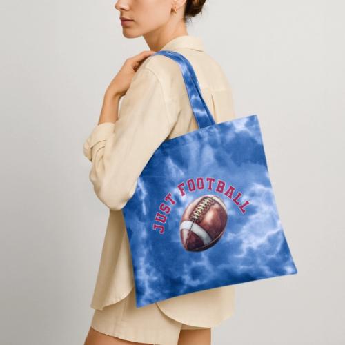 Just Football - Tie Dye Tote Bag