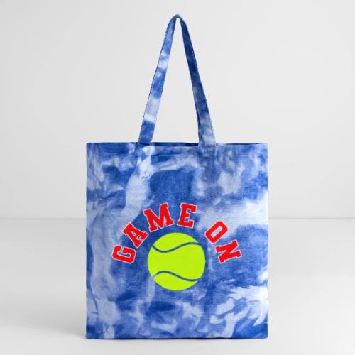 Game On Tennis - Tie Dye Tote Bag