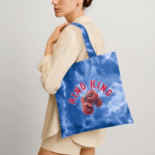 Boxing: Ring King Glory - Tie Dye Tote Bag