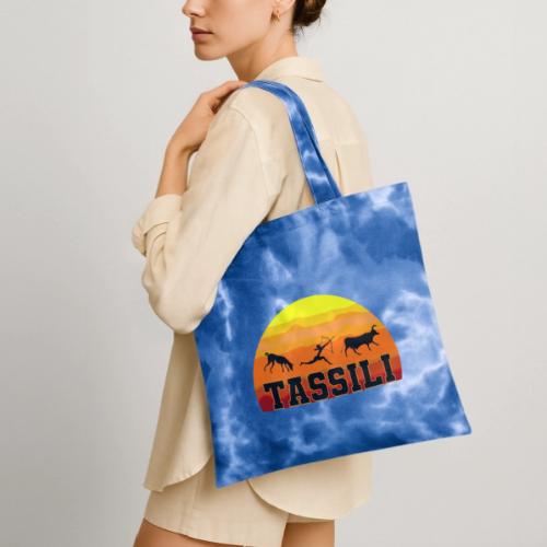 Algeria: Tassili Timeless - Tie Dye Tote Bag