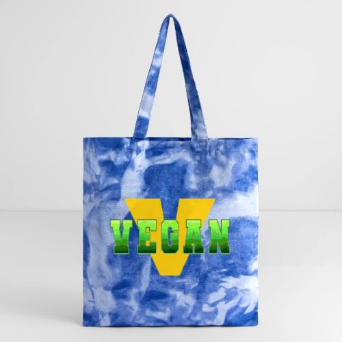 Vegan Energy V - Tie Dye Tote Bag