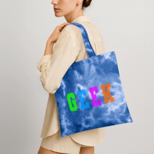 Certified Geek Mode - Tie Dye Tote Bag