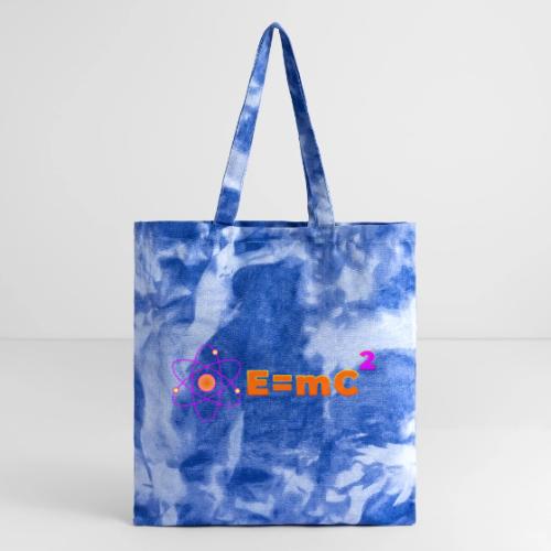 E = mc² - Tie Dye Tote Bag