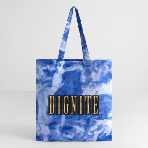 Golden Dignity - Tie Dye Tote Bag