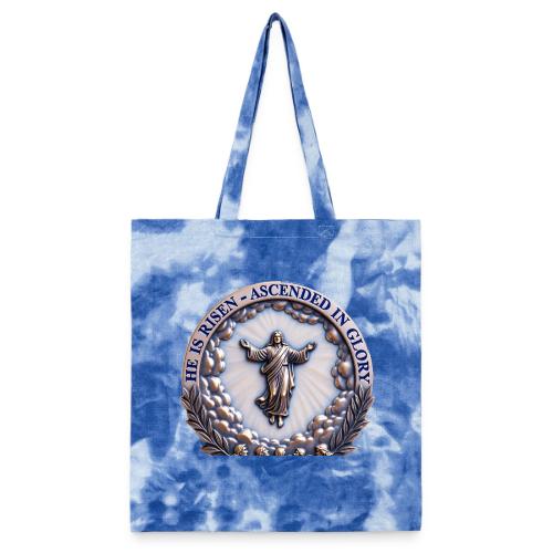He Is Risen Ascended In Glory T Shirt, Gift - Tie Dye Tote Bag