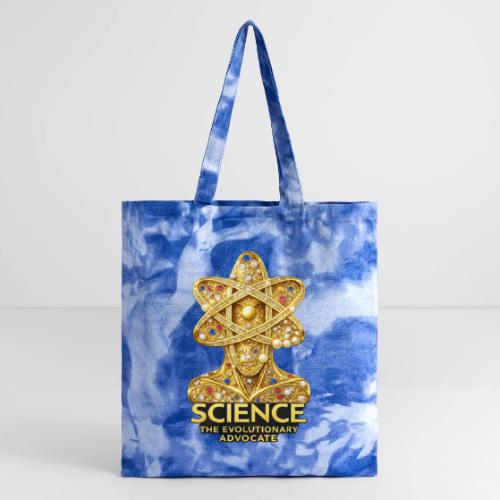 Science the Evolutionary Advocate - Tie Dye Tote Bag