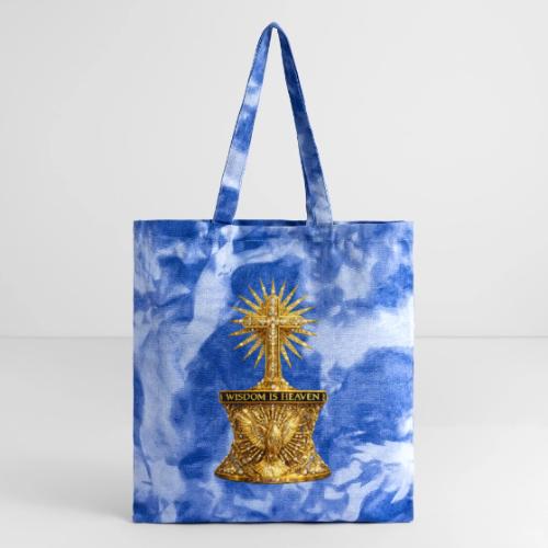 Wisdom is Heaven - Tie Dye Tote Bag