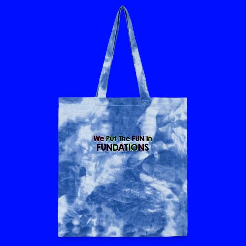 fundations png - Tie Dye Tote Bag