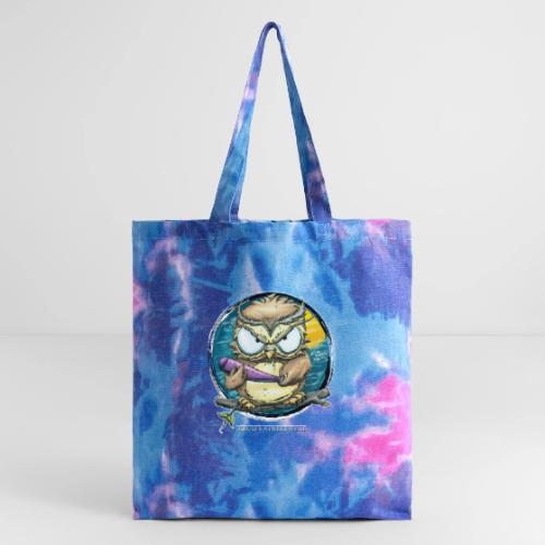 Bis einer Eult - Tie Dye Tote Bag