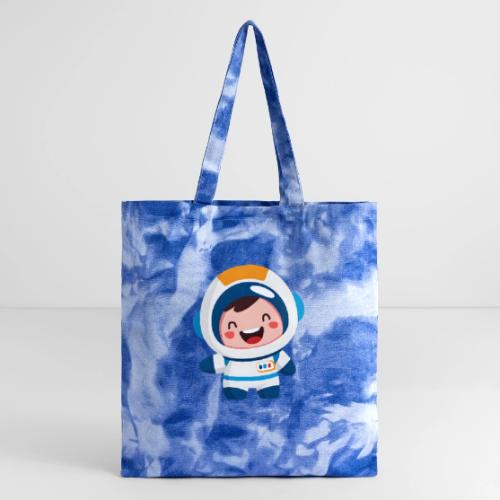 Joyful Baby Astronaut - Tie Dye Tote Bag
