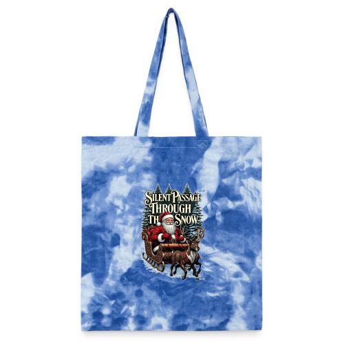 Nostalgic Santa T-Shirt - Tie Dye Tote Bag