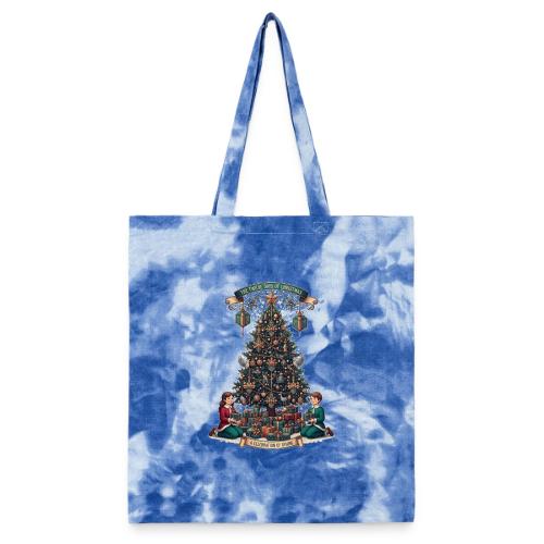 Twelve Days of Christmas T-Shirt - Tie Dye Tote Bag