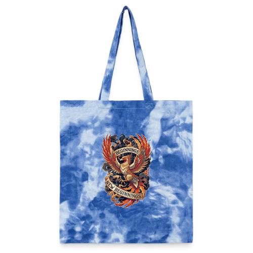 Phoenix New Year T-Shirt - Tie Dye Tote Bag