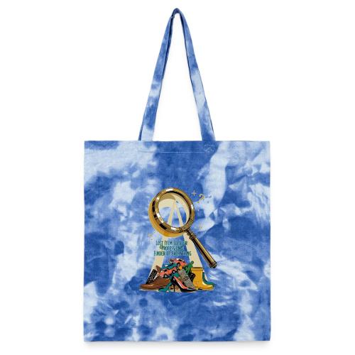 Lost Item Locator T Shirt, Professional Finder Mug - Tie Dye Tote Bag