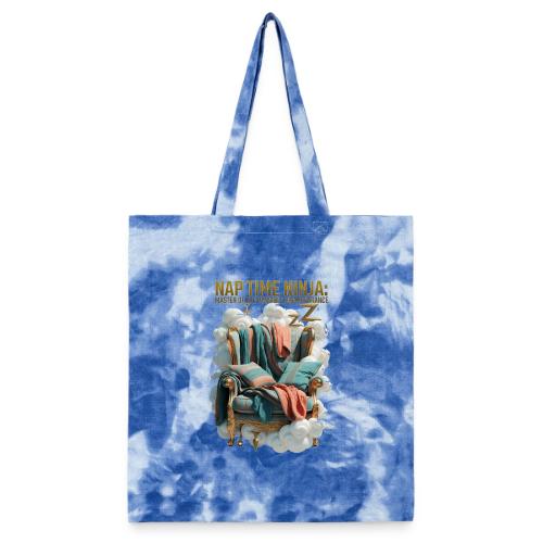 Nap Time Ninja T Shirt - Tie Dye Tote Bag