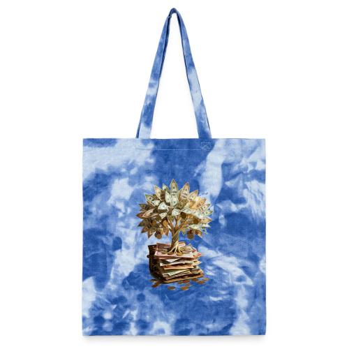 Dad Tax Collector T Shirt - Tie Dye Tote Bag