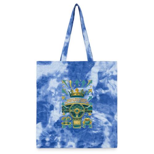 Backseat Driver T Shirt, Funny Dad Gift - Tie Dye Tote Bag