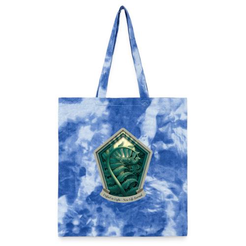Easter Unfurl in Light Fern T Shirt, Spring Gift - Tie Dye Tote Bag