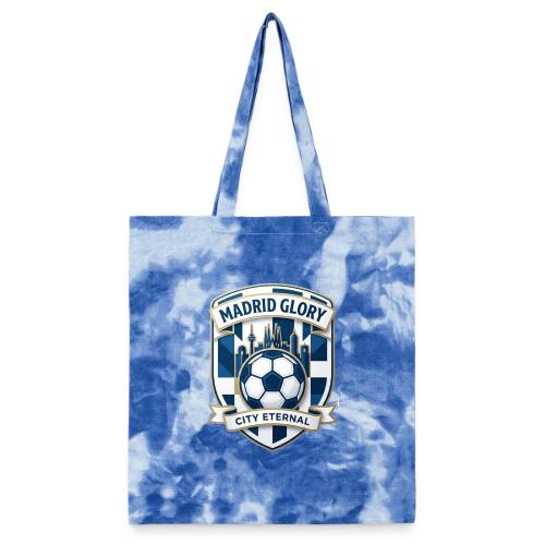 Madrid Skyline Glory T Shirt, Madrid Fan Gift - Tie Dye Tote Bag
