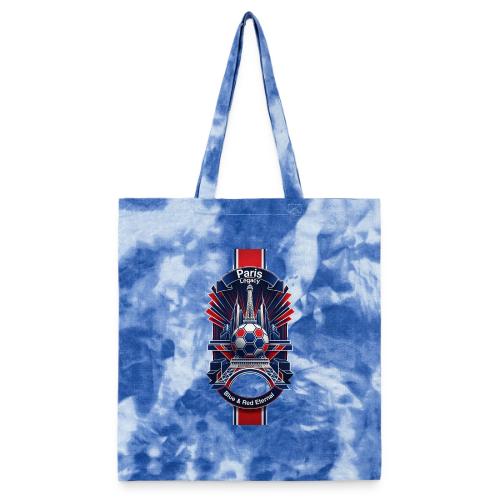Paris Tower Legacy T Shirt, Soccer City Pride Gift - Tie Dye Tote Bag