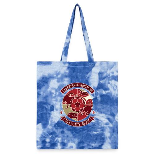 Liverpool Anchor T Shirt, Soccer City Pride Gift - Tie Dye Tote Bag