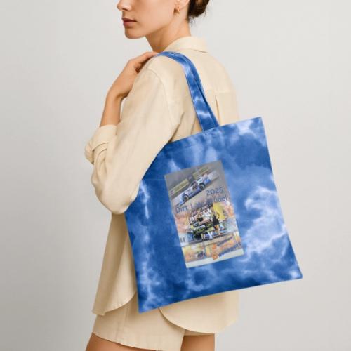 Jonathan Davenport DLM Eldora Speedway 2025 - Tie Dye Tote Bag