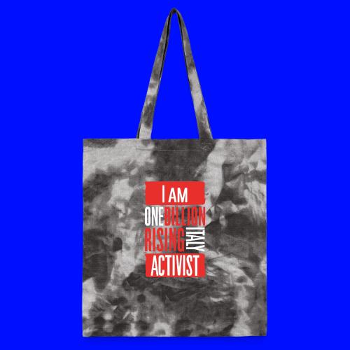 One Billion Rising Italy - Tie Dye Tote Bag