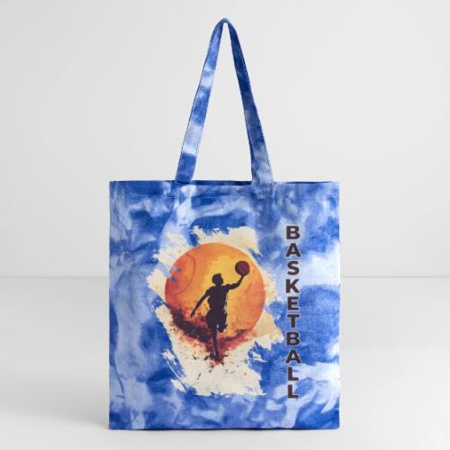 Basketball Stride - Tie Dye Tote Bag