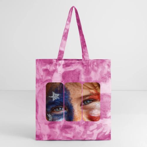 USA: Patriot Gaze - Tie Dye Tote Bag