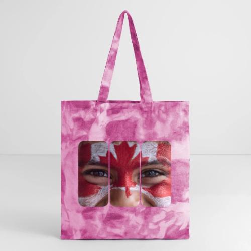 Proudly Canadian - Tie Dye Tote Bag