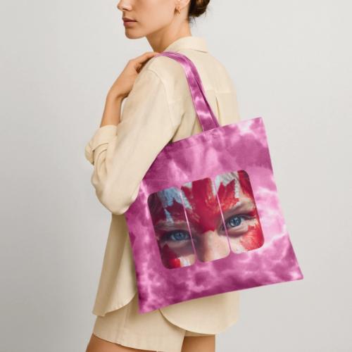 Canada: Northern Spirit - Tie Dye Tote Bag