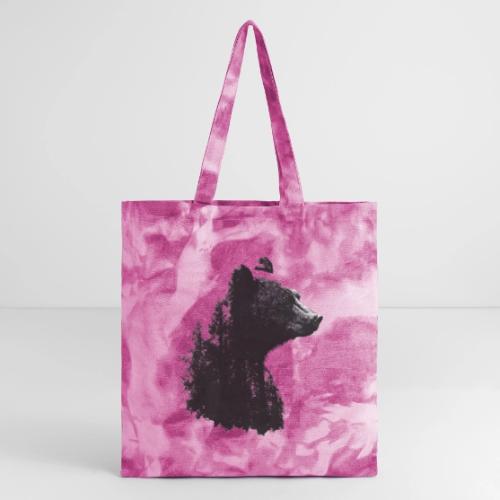 Forest Within the Bear - Tie Dye Tote Bag