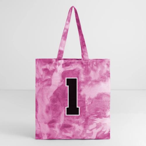 Varsity Number 1 Athletic Style - Tie Dye Tote Bag