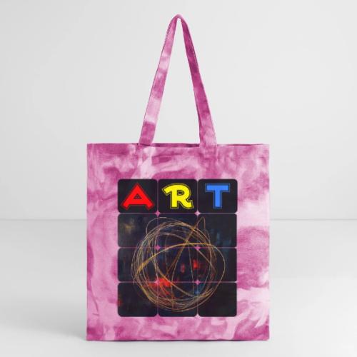Echoes of Art - Tie Dye Tote Bag